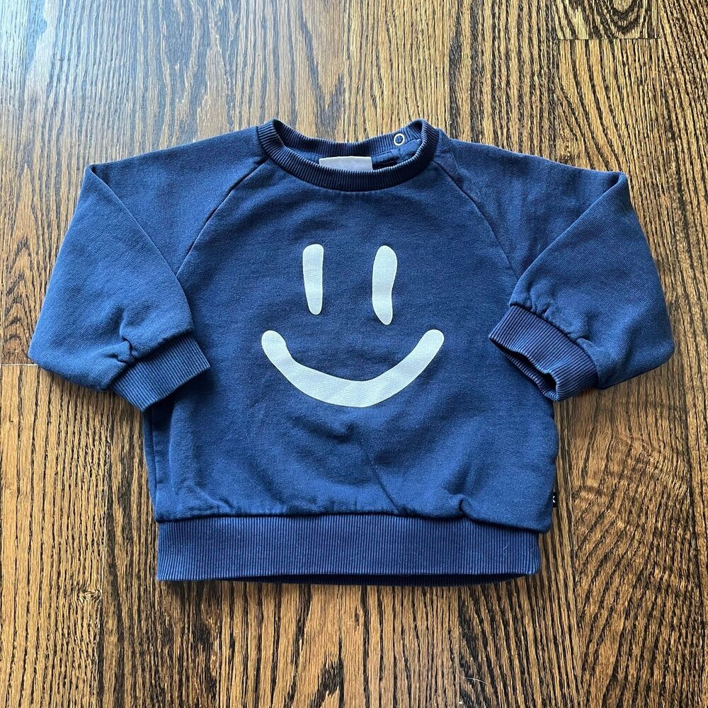 Molo Smiley Face Sweatshirt (18M)